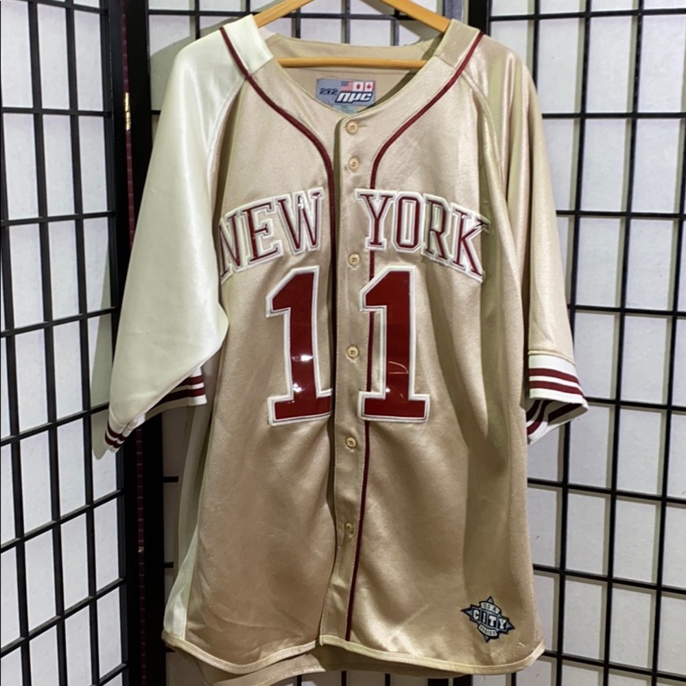 NYC New York City Series Baseball Jersey Size 2XL